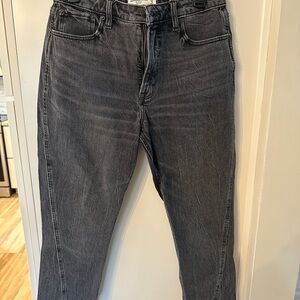 Abercrombie & Fitch Black High-Rise Jeans